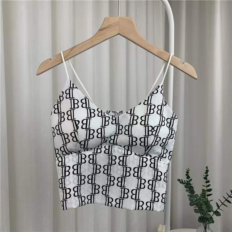 Black And White Crop Top