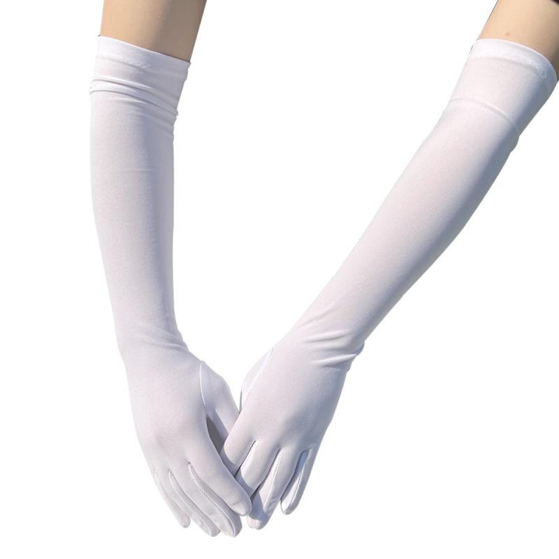 Long And Warm Soft Gloves