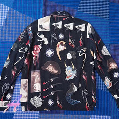 Japanese Demon Long-Sleeved Shirt