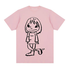 Yoshitomo Nara Simple Style T-shirt