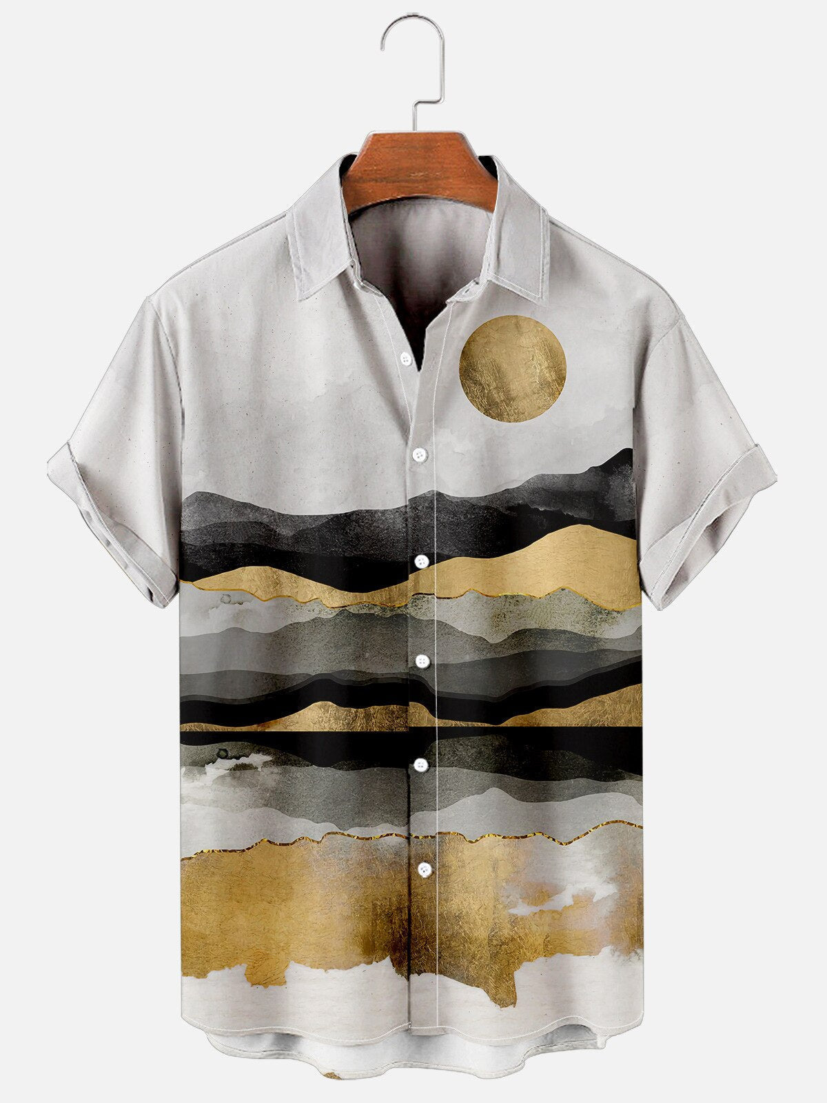 Desertic Landscape Style Shirt