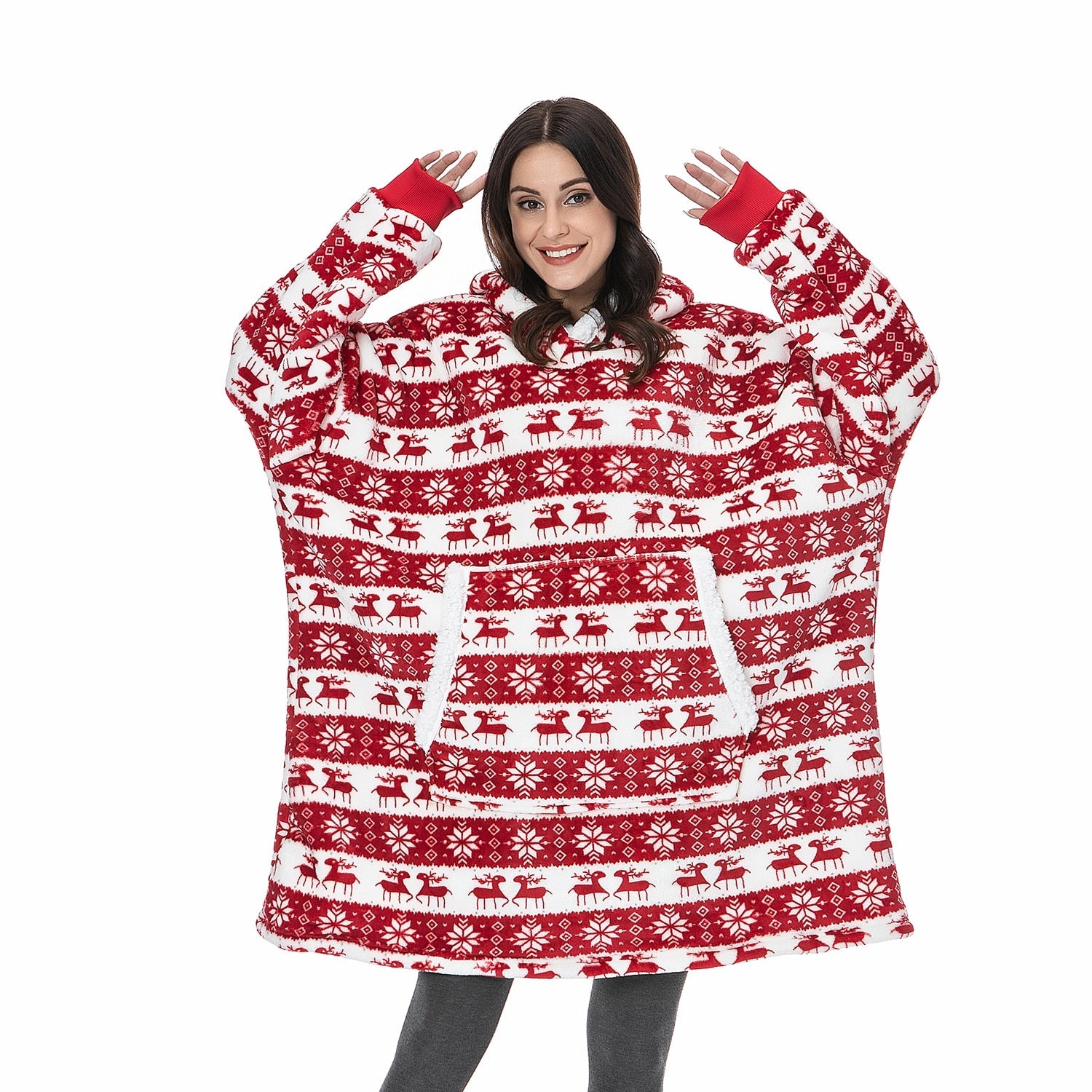 Oversize Warm Blanket Hoodie