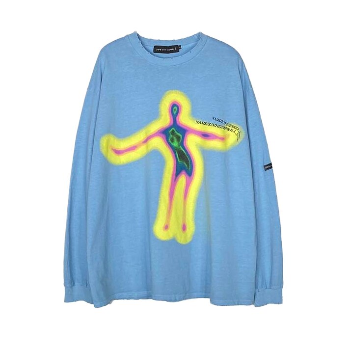 Psychedelic Oversized Sweatshirt