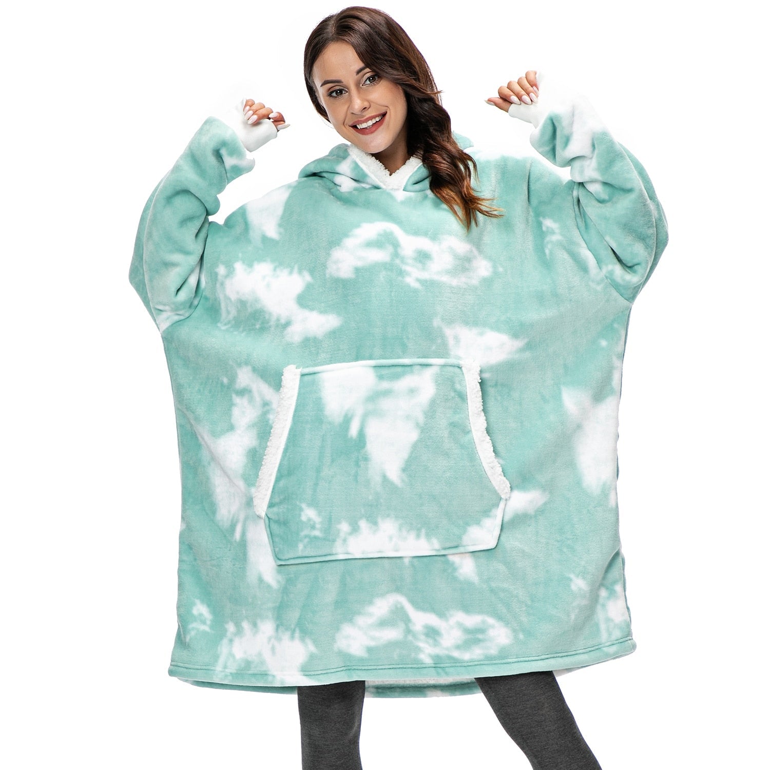 Oversize Warm Blanket Hoodie