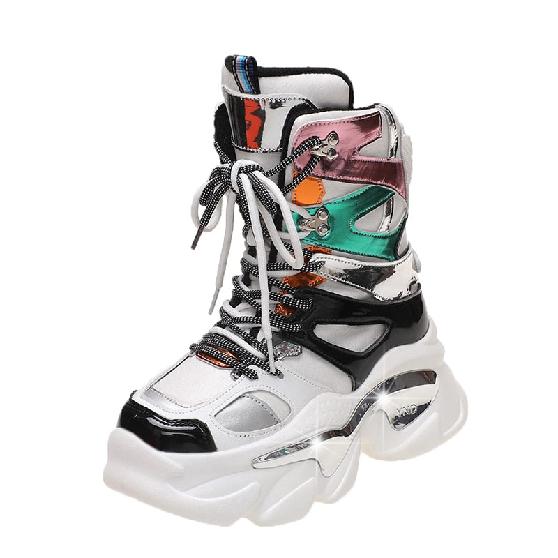 Chrome Colors Soft Platform Boots