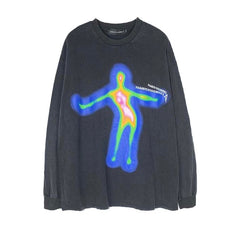 Psychedelic Oversized Sweatshirt