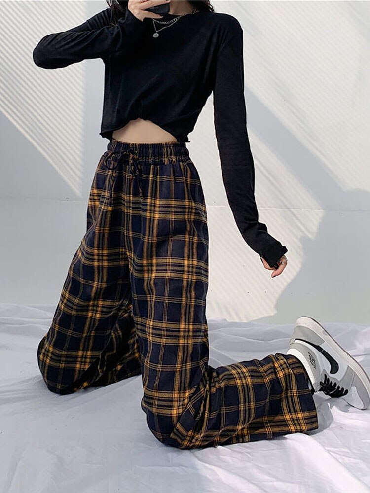 Vintage Plaid Pants