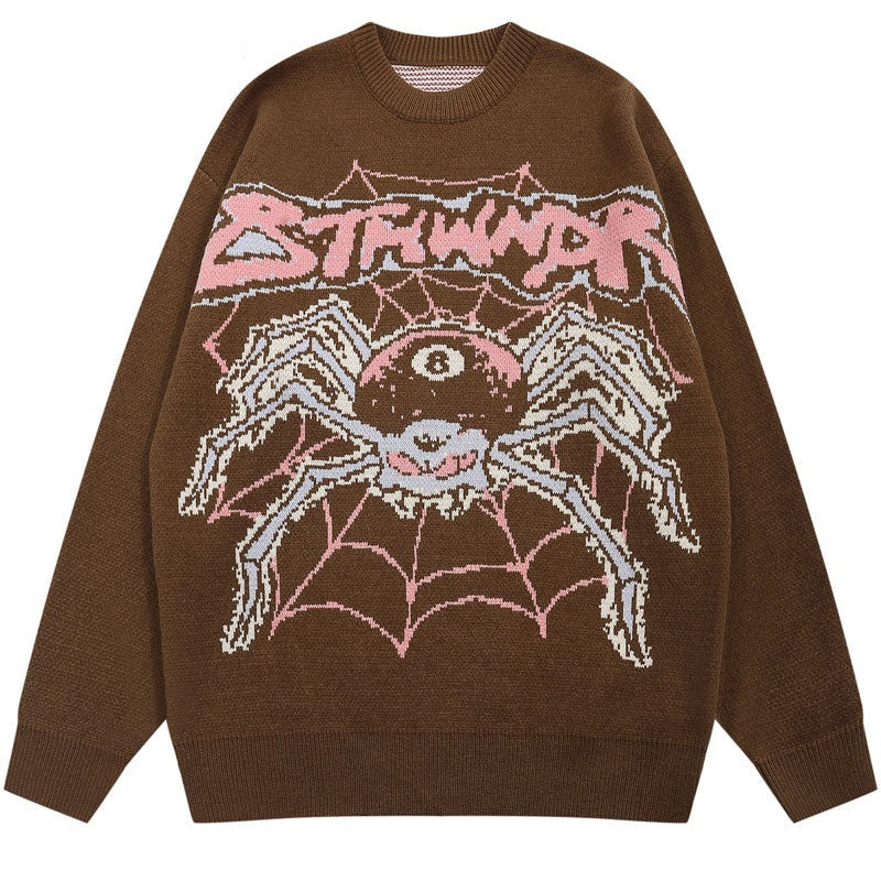 Spider Knitted Sweater