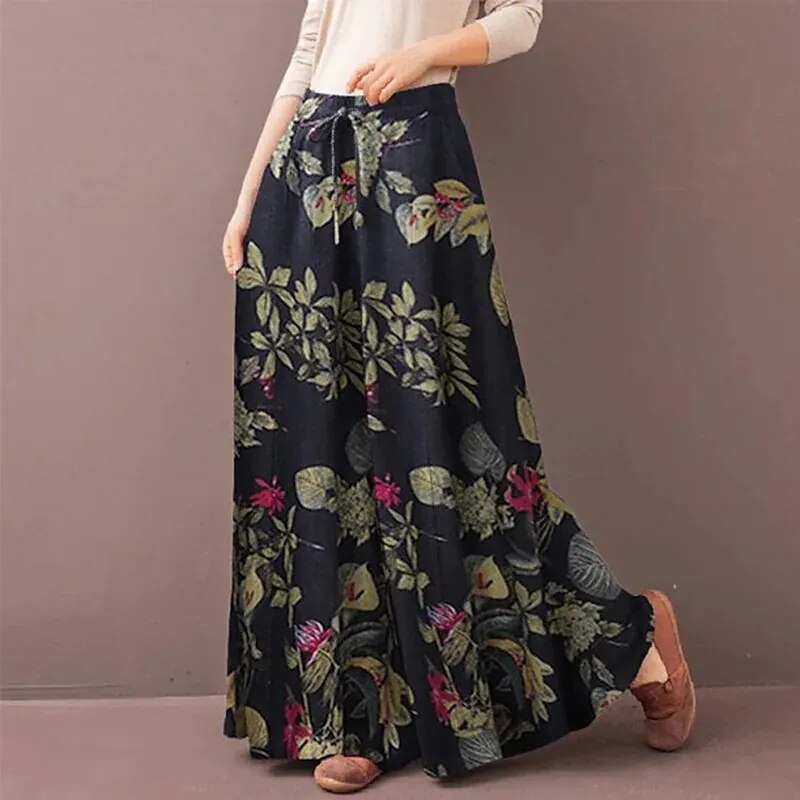 Bohemian Wide Leg Pants