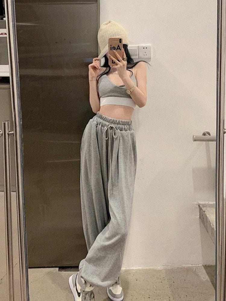 Plain Oversized Jogger Pants