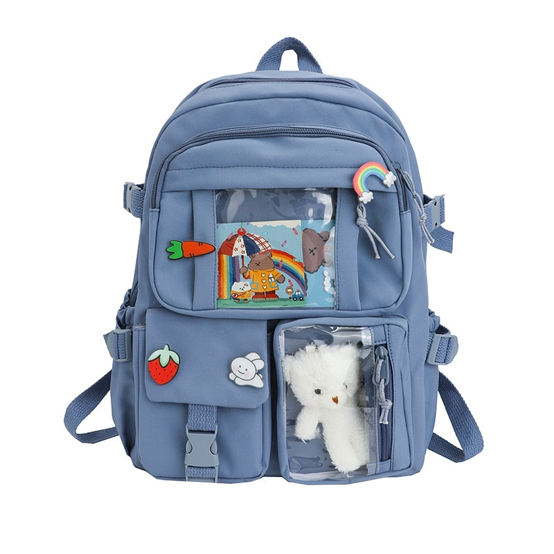 Cute Teddy Bear School Backpacks