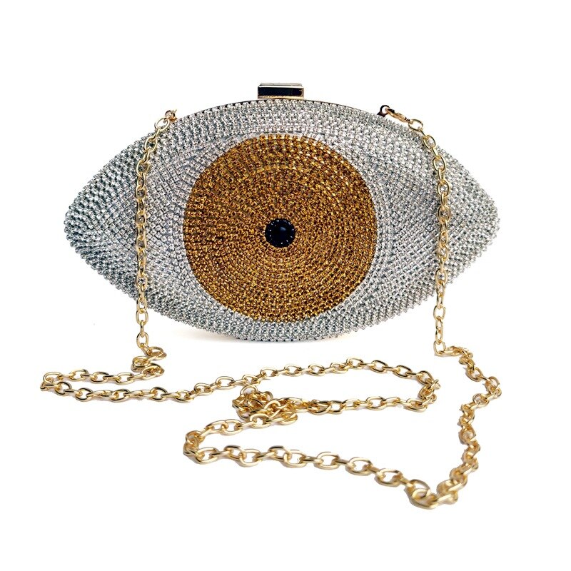 Protective Eye Shoulder Bag With Chain