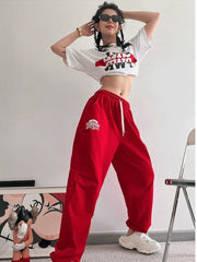 Red Result Jogger Sweatpants