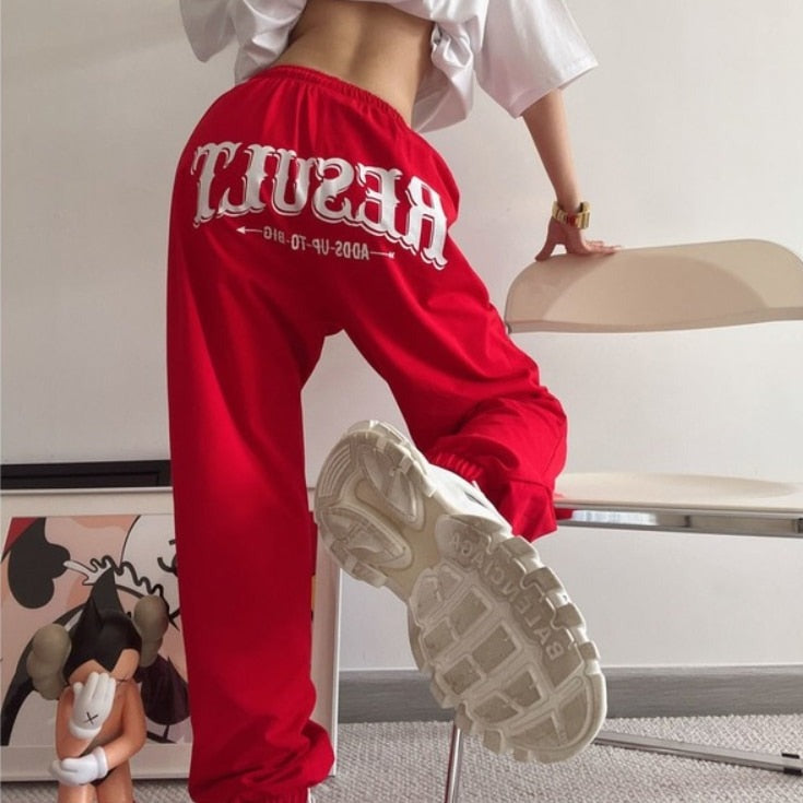 Red Result Jogger Sweatpants