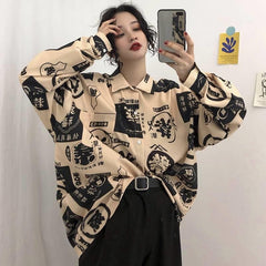 Harajuku Sun-proof Long Sleeve Shirt