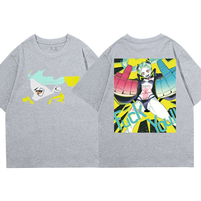 Doll Anime Cyberpunk Short Sleeve T-Shirt