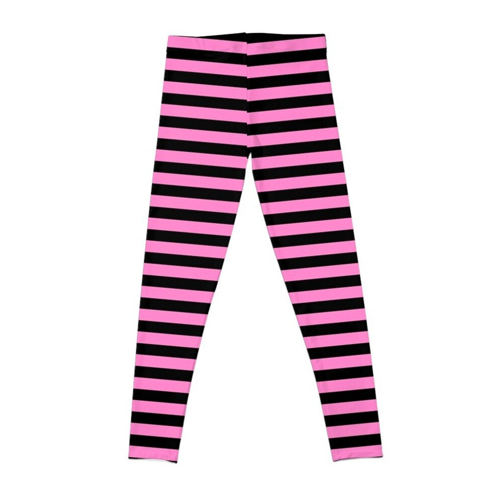 Stripes High Waist Sport Ankle Legging