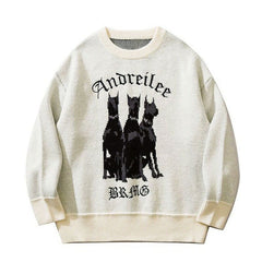 Doberman Oversize Knitted Sweater