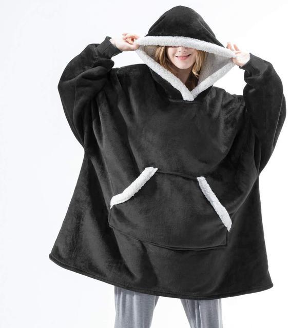 Oversize Warm Blanket Hoodie