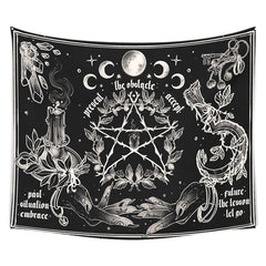 Psychedelic Magic Witchcraft Tapestry