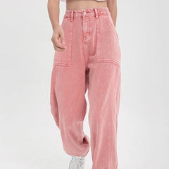 Pink High Waist Pants