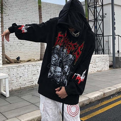 Horror Masks Harajuku Sweatshirt