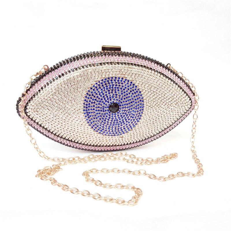 Protective Eye Shoulder Bag With Chain