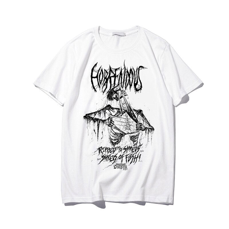 Ripped To Shreds Gothic Printed T-shirt