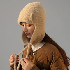 Soft Solid Color Knitted Beanie