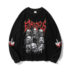 Horror Masks Harajuku Sweatshirt