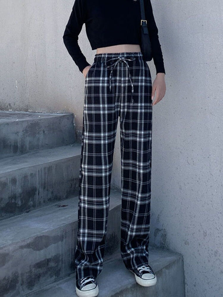 Vintage Plaid Pants