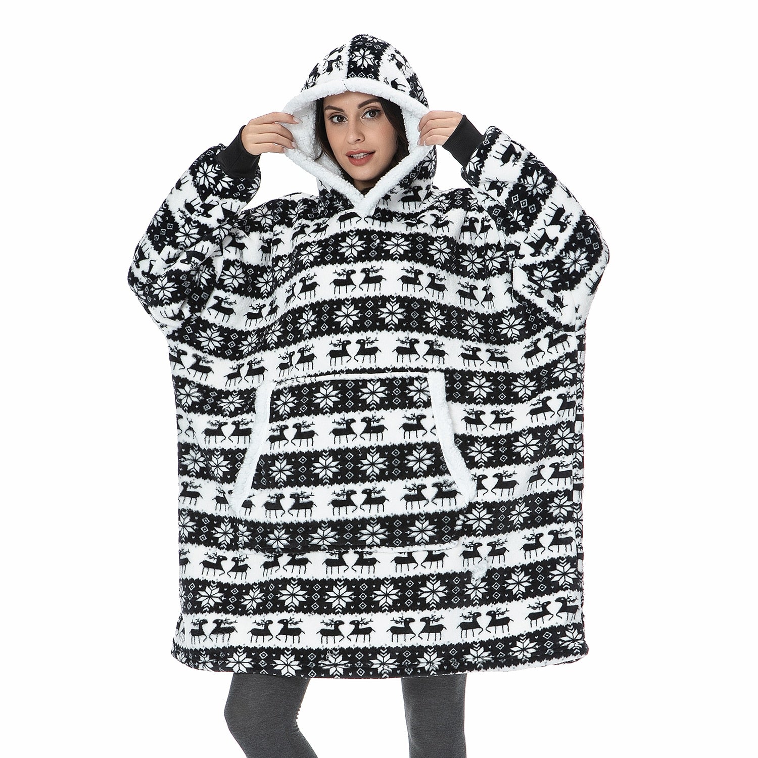 Oversize Warm Blanket Hoodie