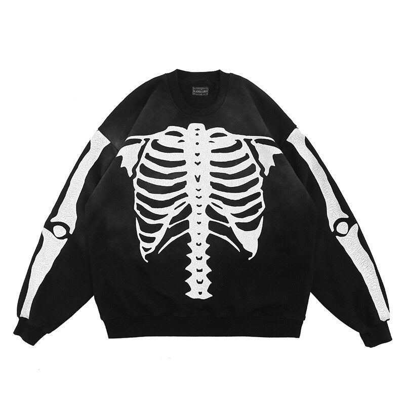 Skeleton Hip Hop Hoodie