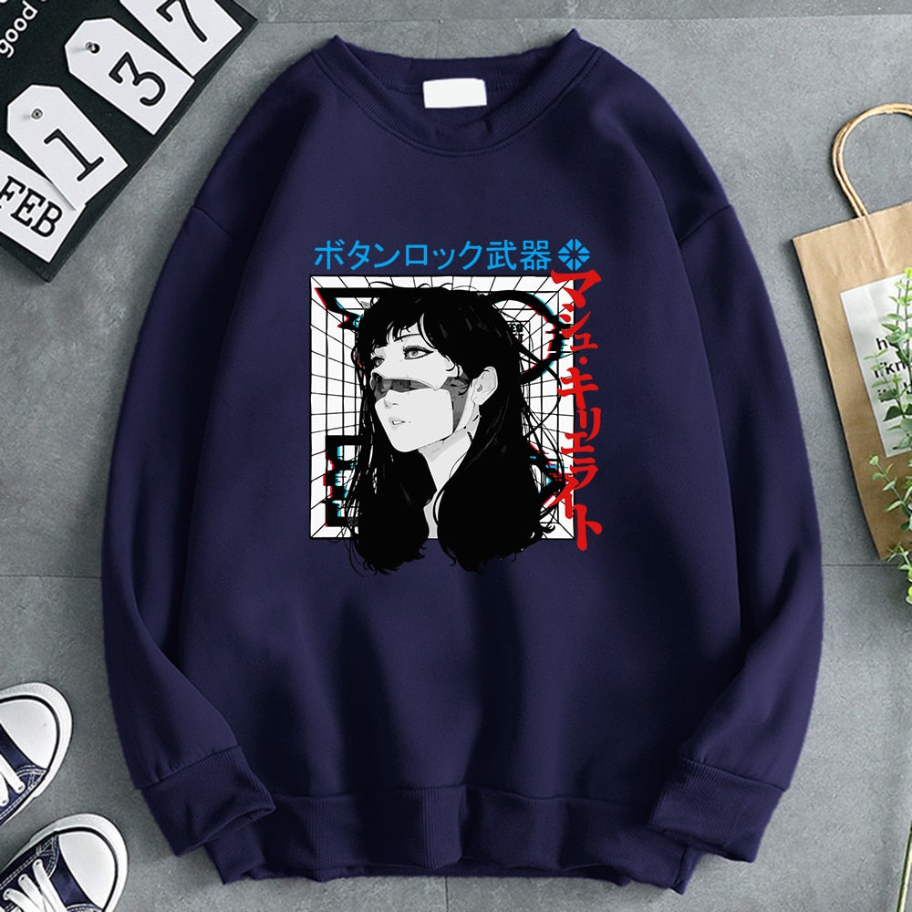 Cyberpunk Japanese Oversize Hoodie