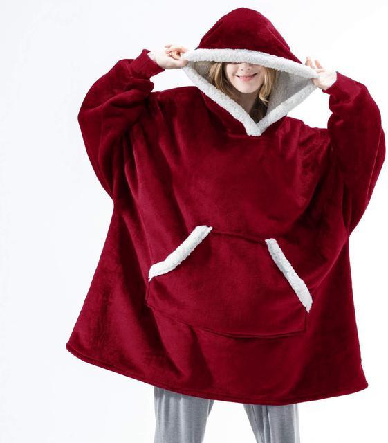 Oversize Warm Blanket Hoodie