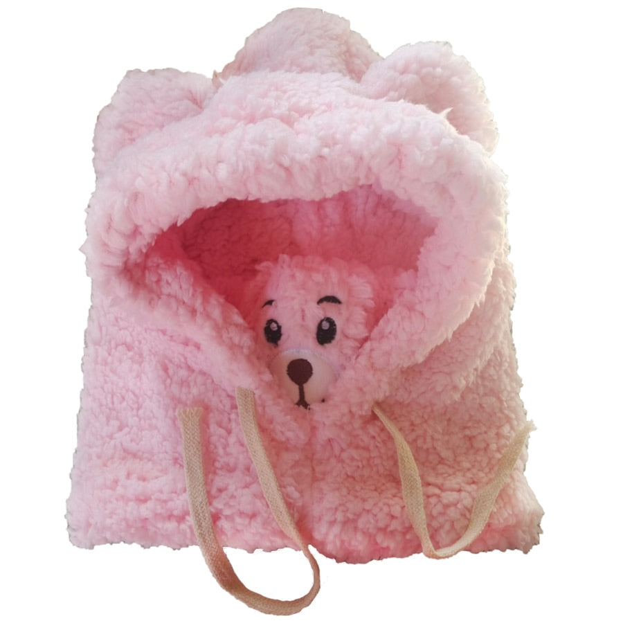 Cute Bear Winter Warm Balaclava