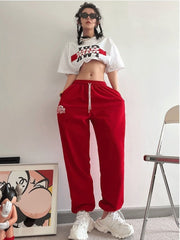 Red Result Jogger Sweatpants