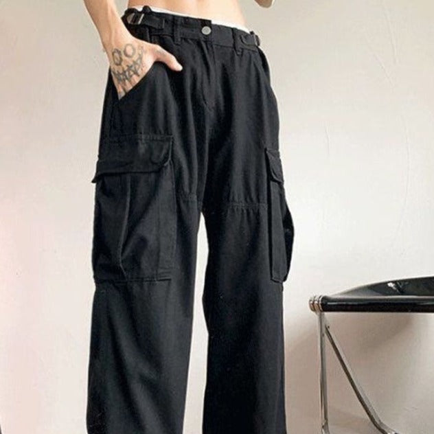 Pocket Baggy Cargo Pants