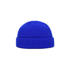 Solid Color Warm Knitted Beanies