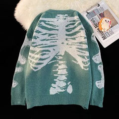 Skeleton Oversized Sweater