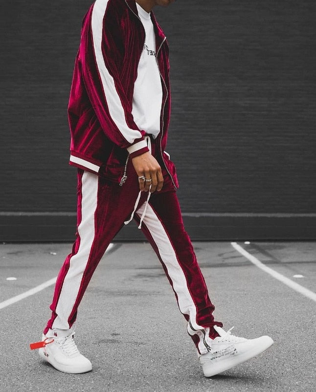 Velvet Loose Sports Set