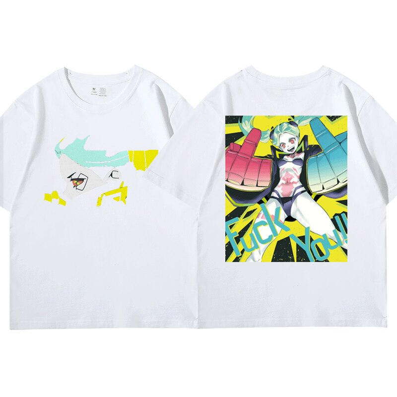 Doll Anime Cyberpunk Short Sleeve T-Shirt