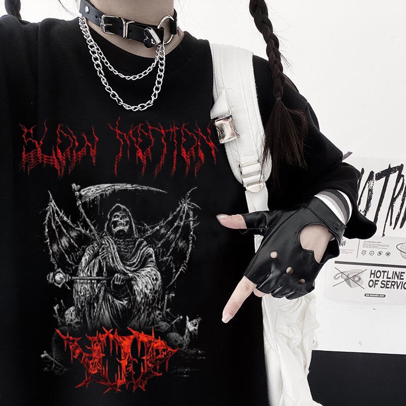 Ripped To Shreds Gothic Printed T-shirt