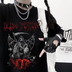 Ripped To Shreds Gothic Printed T-shirt