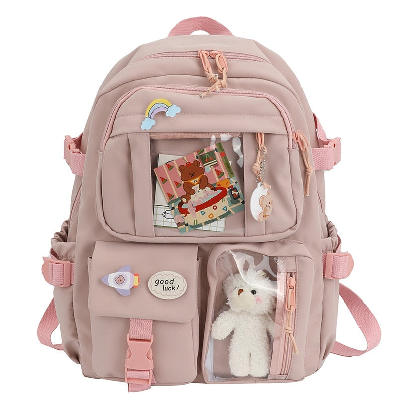 Cute Teddy Bear School Backpacks