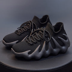 Futuristic Platform Breathable Sporty Sneakers