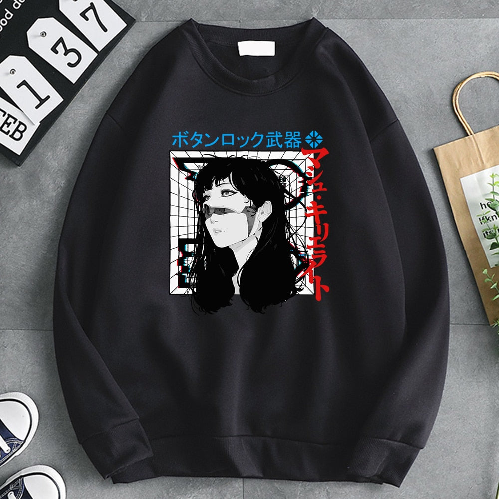 Cyberpunk Japanese Oversize Hoodie