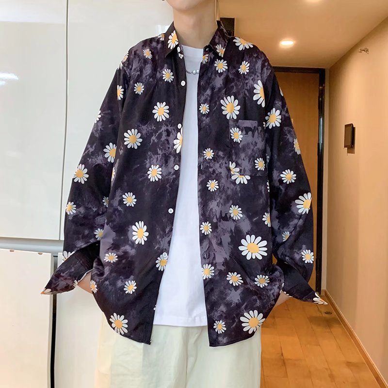 Sunflowe Long Sleeve Slim Shirt