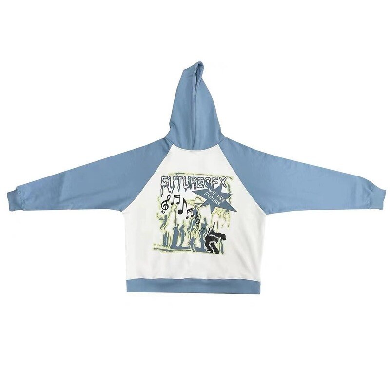 Y2K Graffiti Print Sweatshirt