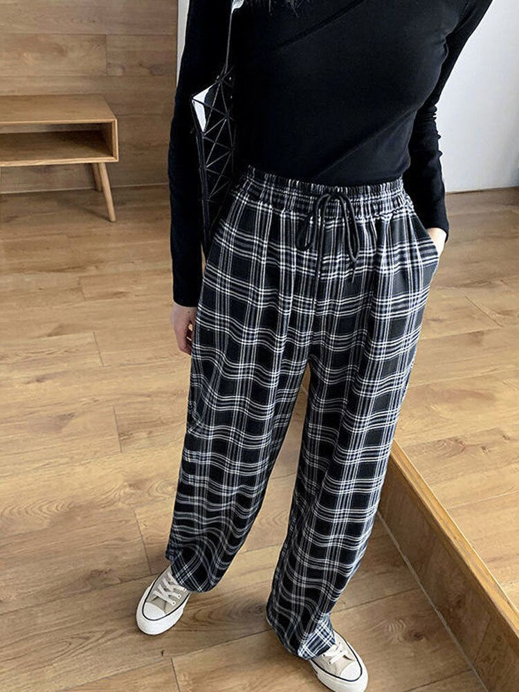 Vintage Plaid Pants